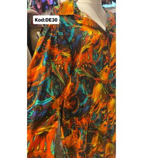 İPEK KOTON ELBİSE DE-30