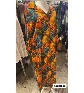 İPEK KOTON ELBİSE DE-30