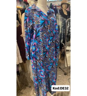 İPEK KOTON ELBİSE DE-32