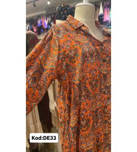 İPEK KOTON ELBİSE DE-33