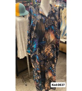 İPEK KOTON ELBİSE DE-37