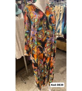 İPEK KOTON ELBİSE DE-39