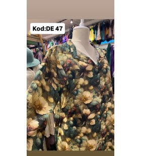 İPEK KOTON ELBİSE DE-47