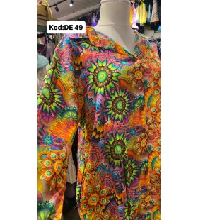 İPEK KOTON ELBİSE DE-49