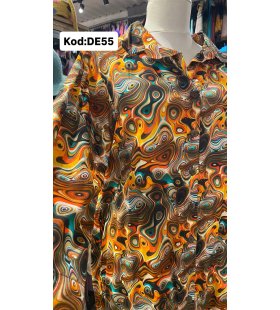 İPEK KOTON ELBİSE DE-55