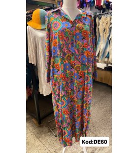 İPEK KOTON ELBİSE DE-60