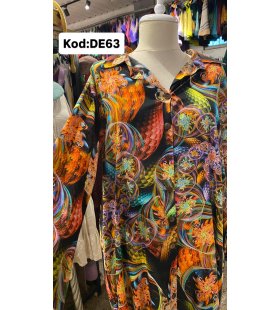 İPEK KOTON ELBİSE DE-63