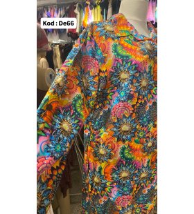 İPEK KOTON ELBİSE DE-66