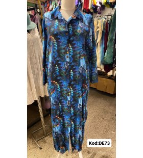 İPEK KOTON ELBİSE DE-73