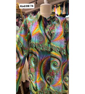 İPEK KOTON ELBİSE DE-74