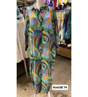 İPEK KOTON ELBİSE DE-74