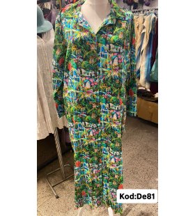 İPEK KOTON ELBİSE DE-81