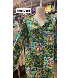 İPEK KOTON ELBİSE DE-81