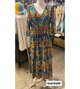 İPEK KOTON ELBİSE DE-85