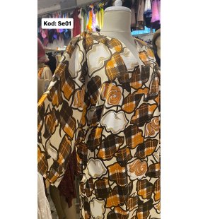 İPEK SATEN ELBİSE SE-01