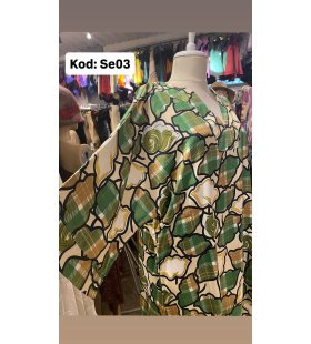 İPEK SATEN ELBİSE SE-03