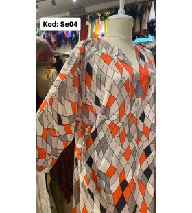 İPEK SATEN ELBİSE SE-04