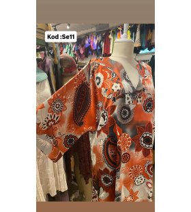 İPEK SATEN ELBİSE SE-11