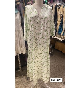 İPEK SATEN ELBİSE SE-17