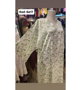 İPEK SATEN ELBİSE SE-17