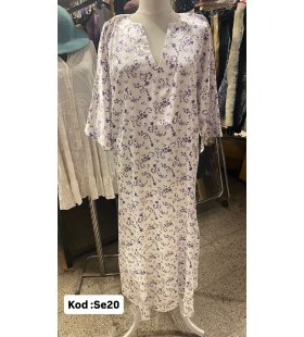 İPEK SATEN ELBİSE SE-20