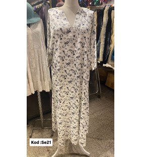 İPEK SATEN ELBİSE SE-21