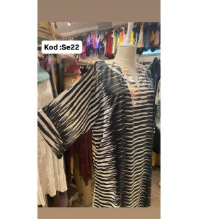 İPEK SATEN ELBİSE SE-22