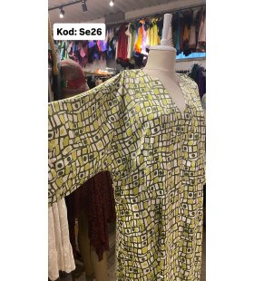 İPEK SATEN ELBİSE SE-26