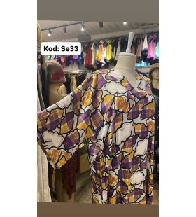 İPEK SATEN ELBİSE SE-33