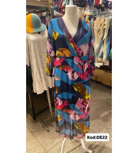 İPEK ŞİFON ELBİSE DE-22