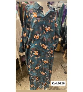 İPEK KOTON ELBİSE DE-26