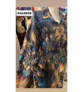 İPEK KOTON ELBİSE DE-28