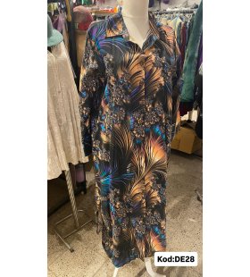 İPEK KOTON ELBİSE DE-28