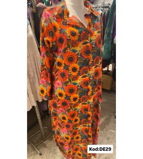 İPEK KOTON ELBİSE DE-29