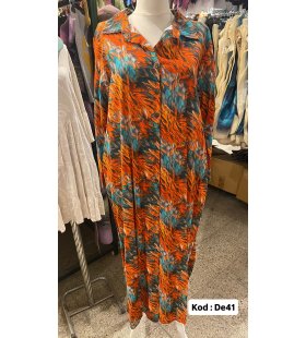 İPEK KOTON ELBİSE DE-41