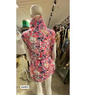 İTALYAN BELİ LASTİKLİ KISA YELEK BY3