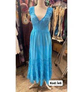 İTALYAN İPEK ELBİSE İE:6