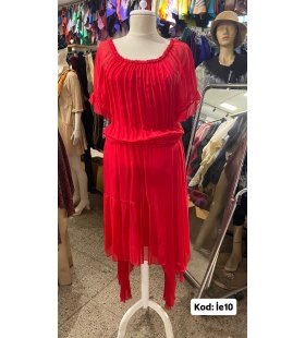 İTALYAN İPEK ELBİSE İE10