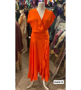 İTALYAN İPEK ELBİSE İE12