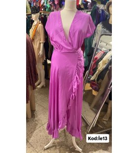 İTALYAN İPEK ELBİSE İE13