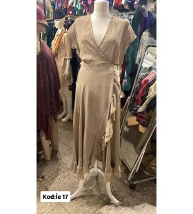 İTALYAN İPEK ELBİSE İE17