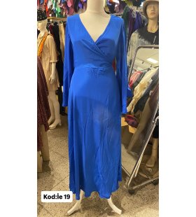 İTALYAN İPEK ELBİSE İE19