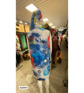 İTALYAN KAPŞONLU DESENLİ YELEK DY21