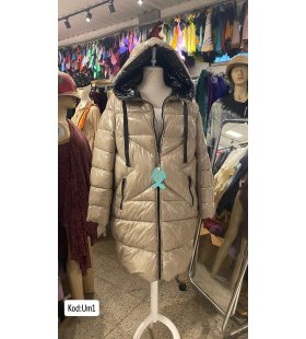 İTALYAN KAPŞONLU UZUN ŞİŞME MONT UM1