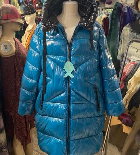 İTALYAN KAPŞONLU UZUN ŞİŞME MONT UM12