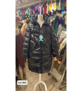 İTALYAN KAPŞONLU UZUN ŞİŞME MONT UM16