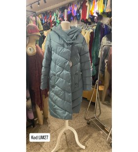 İTALYAN KAPŞONLU UZUN ŞİŞME MONT UM27