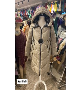 İTALYAN KAPŞONLU UZUN ŞİŞME MONT UM5