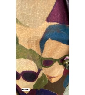 İTALYAN KAŞE DESENLİ UZUN KABAN KK1