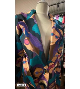 İTALYAN KAŞE DESENLİ UZUN KABAN KK12